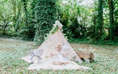 Everett Ann | One Year Cake Smash