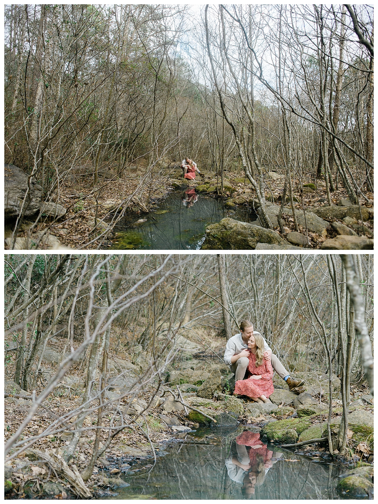 High Falls Engagement Session Jackson, GA