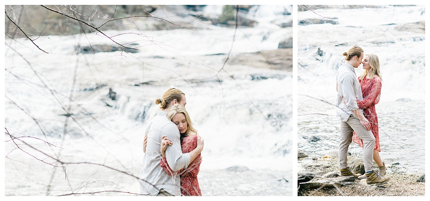 High Falls Engagement Session Jackson, GA