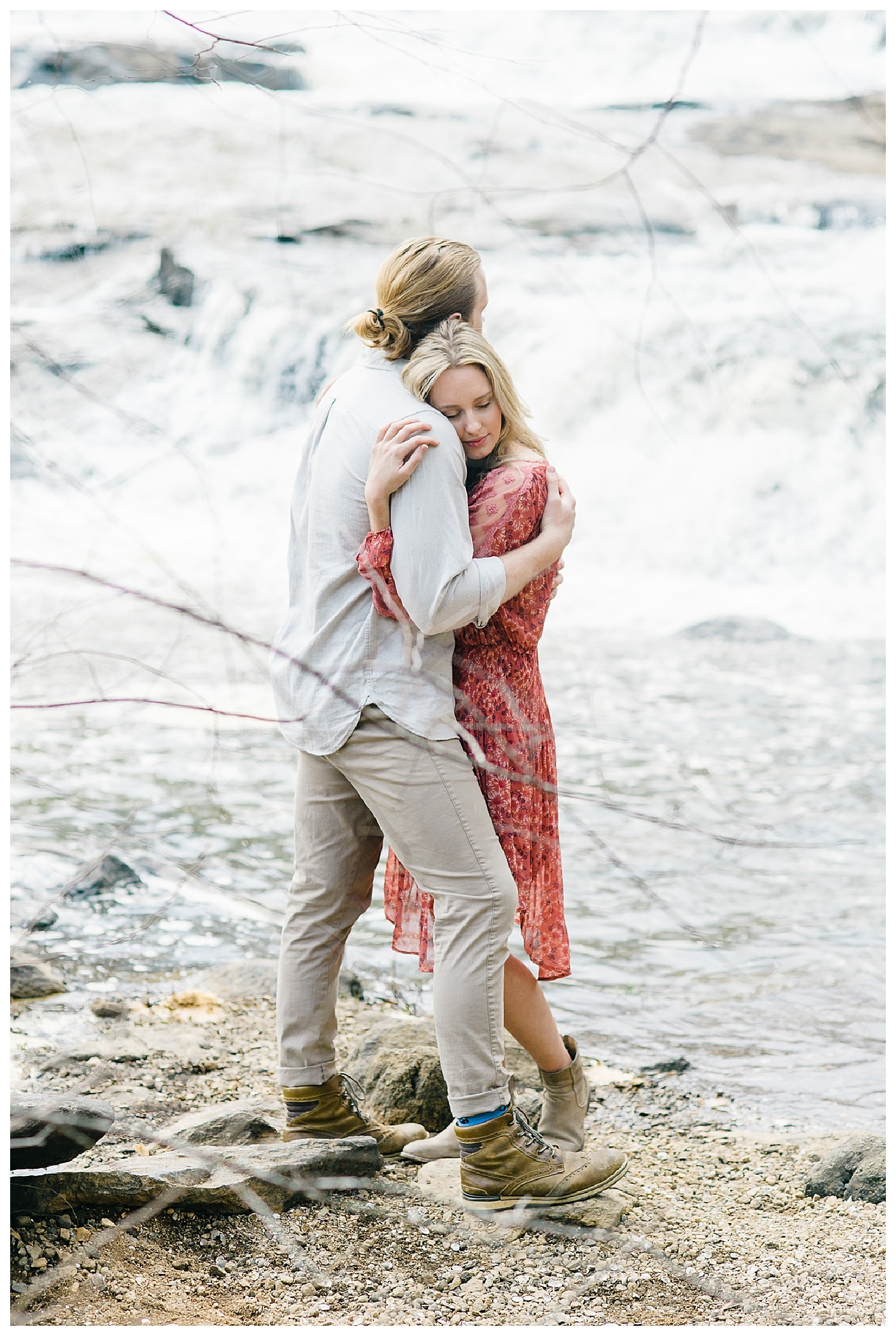 High Falls Engagement Session Jackson, GA