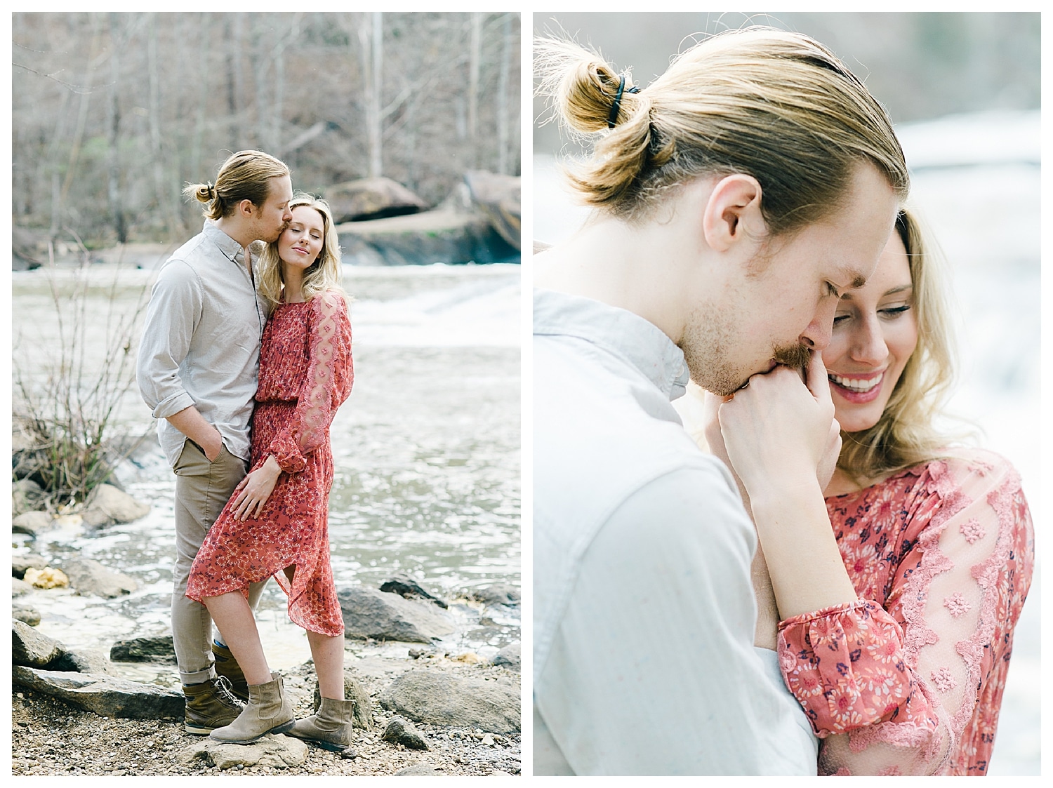 High Falls Engagement Session Jackson, GA