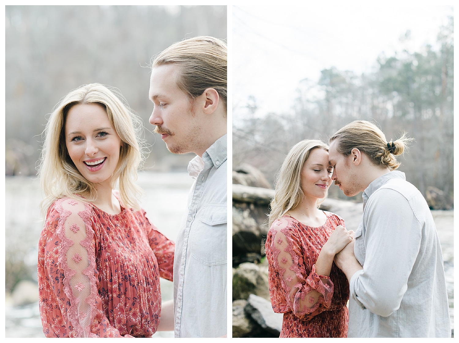 High Falls Engagement Session Jackson, GA
