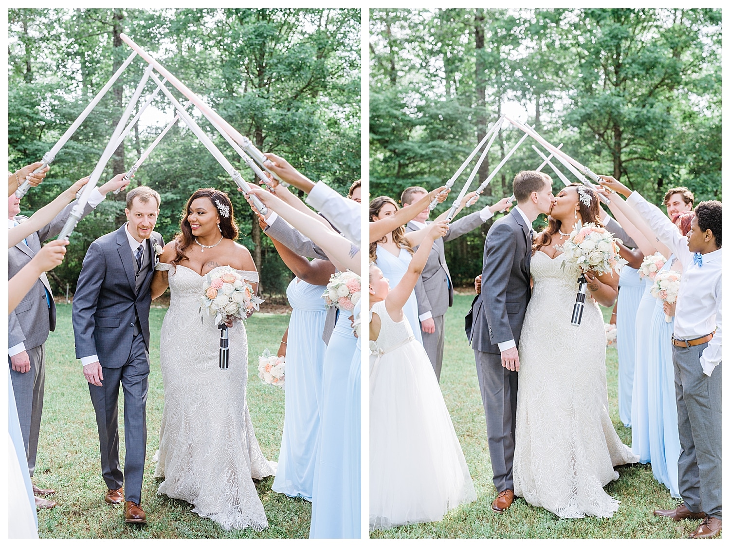 Star Wars Themed Summer Wedding 