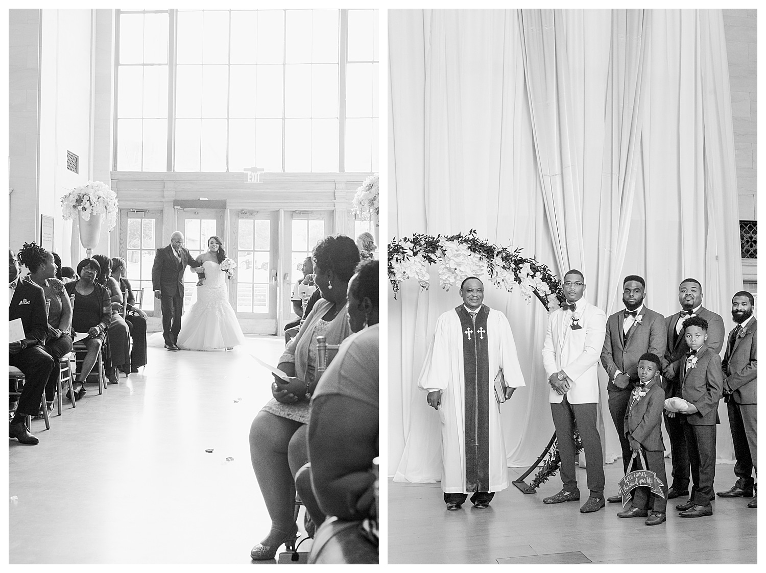 macon terminal station wedding