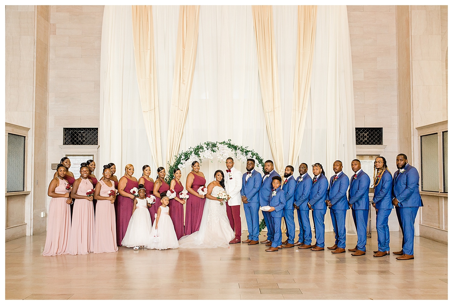 macon terminal station wedding