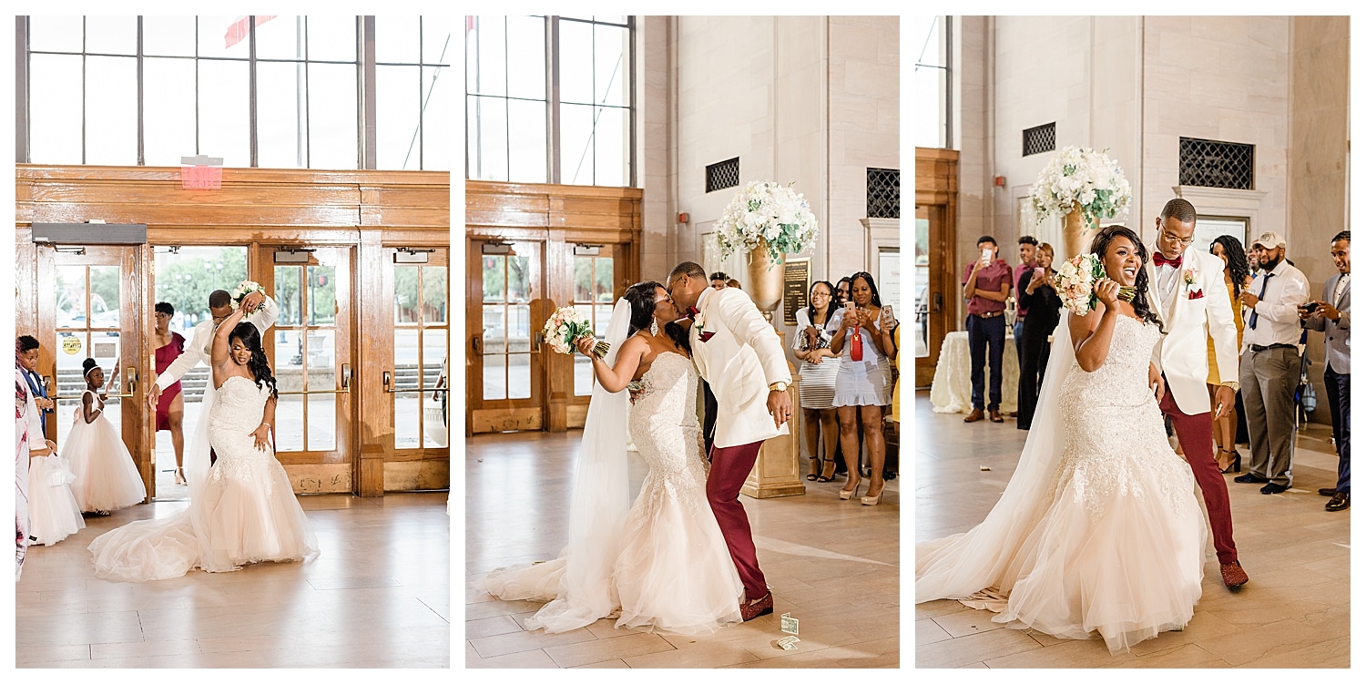 macon terminal station wedding