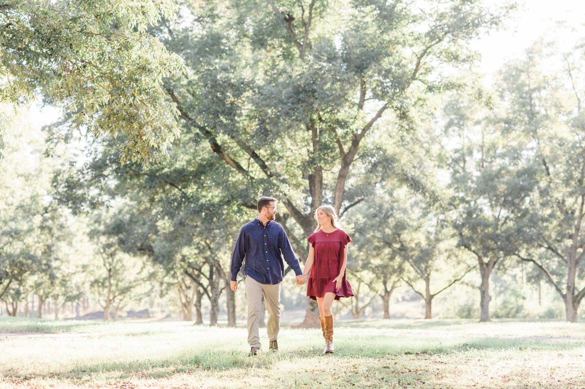 fall engagement session