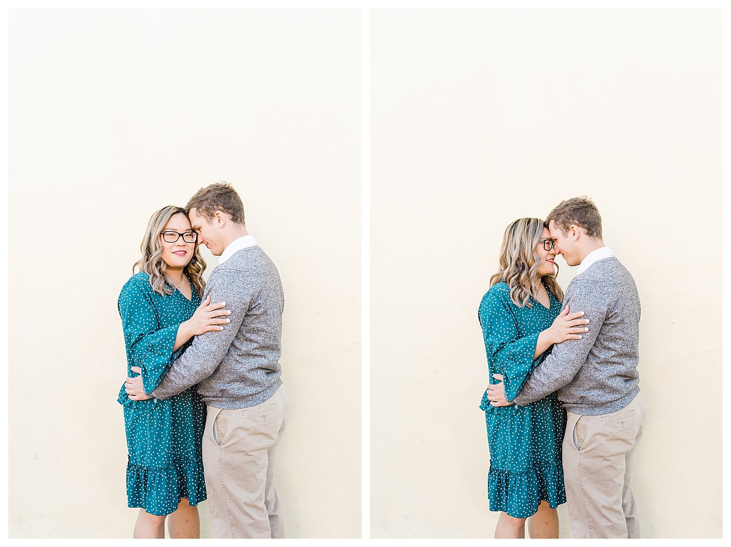 engagement session in marrietta square