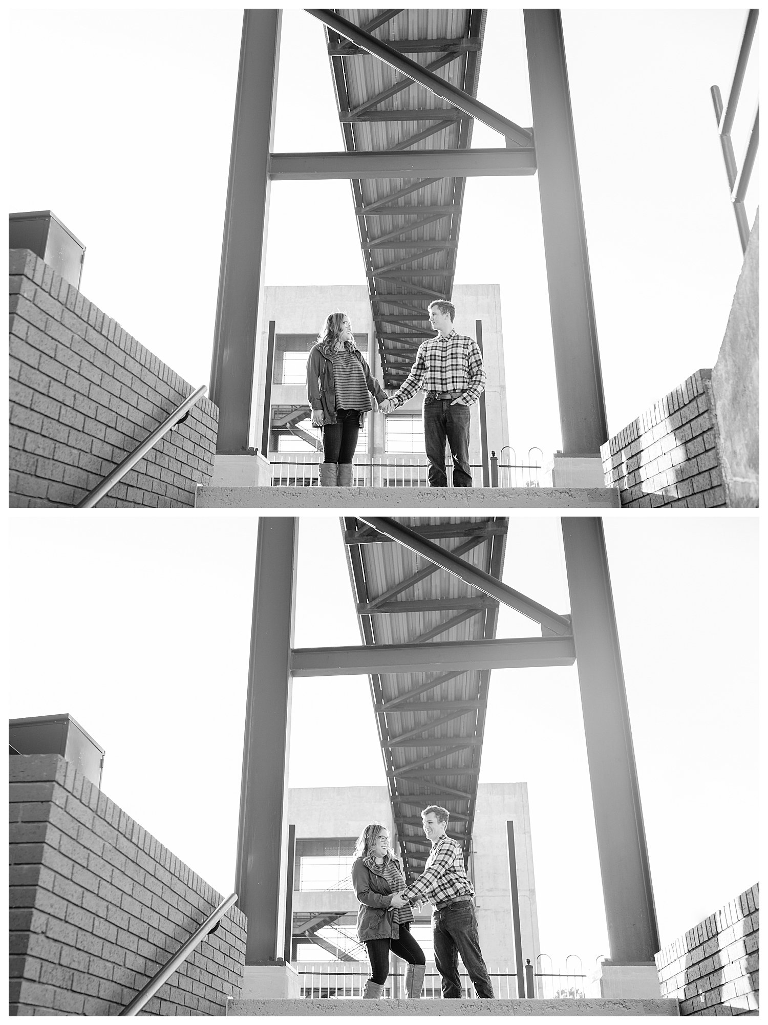 engagement session in marrietta square