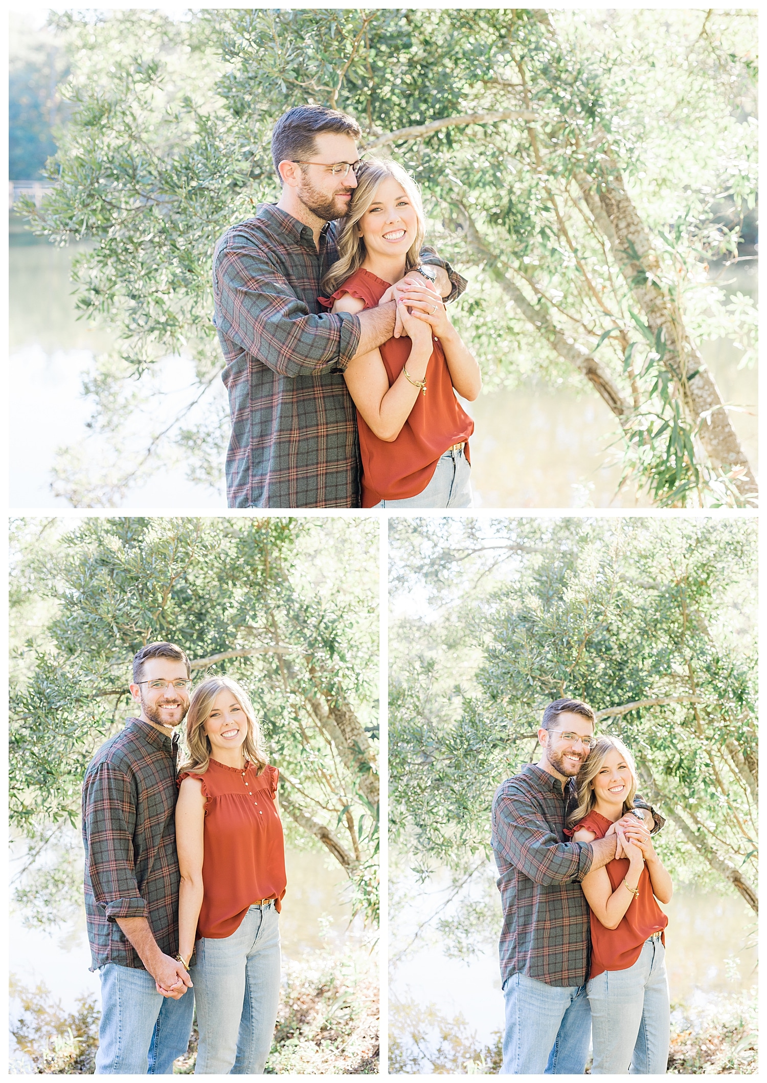 engagement pictures with dog