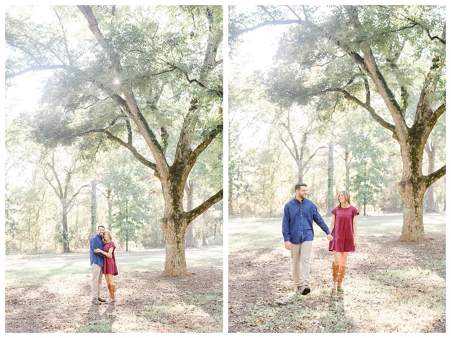 engagement pictures with dog