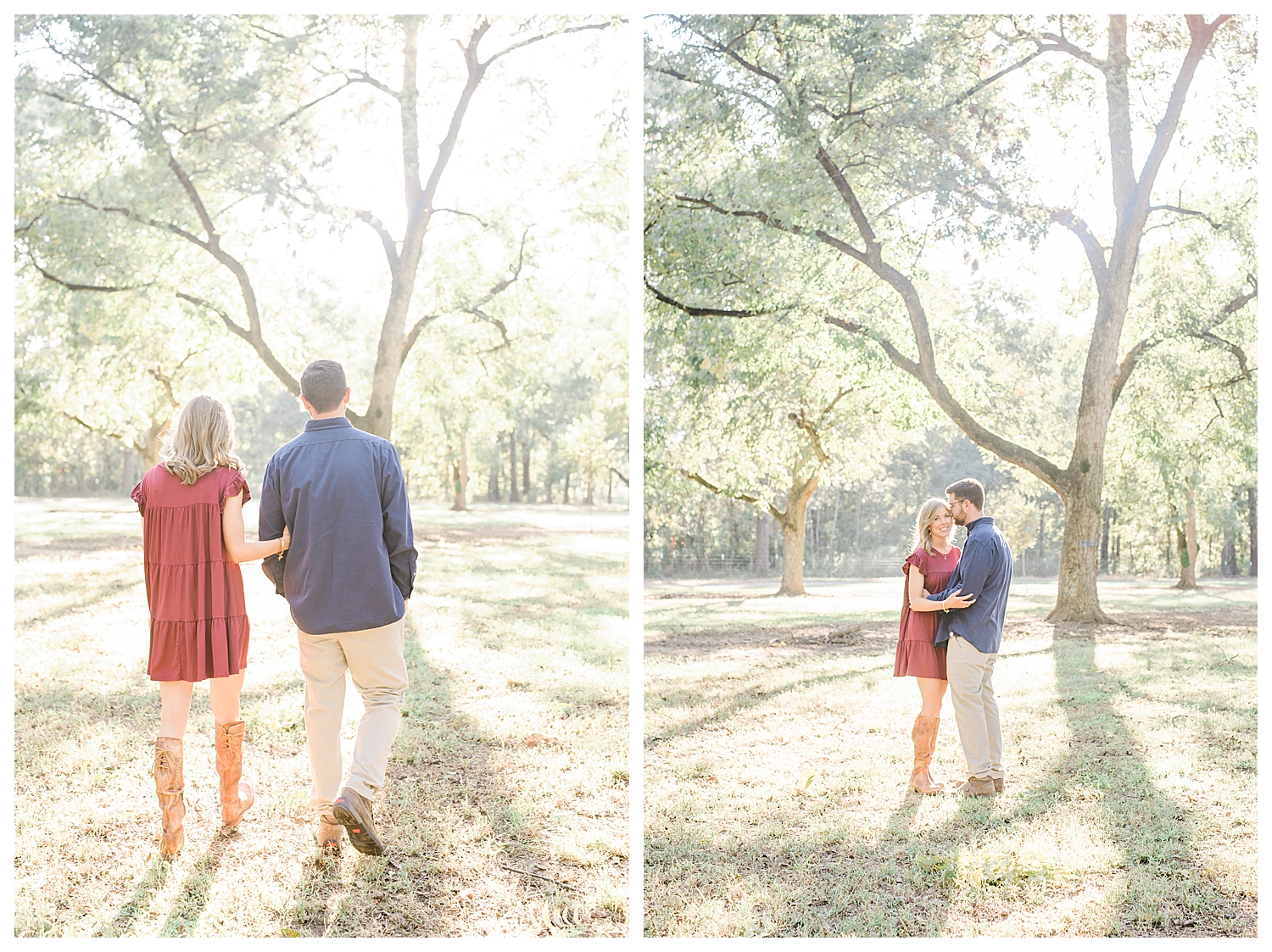 engagement pictures with dog