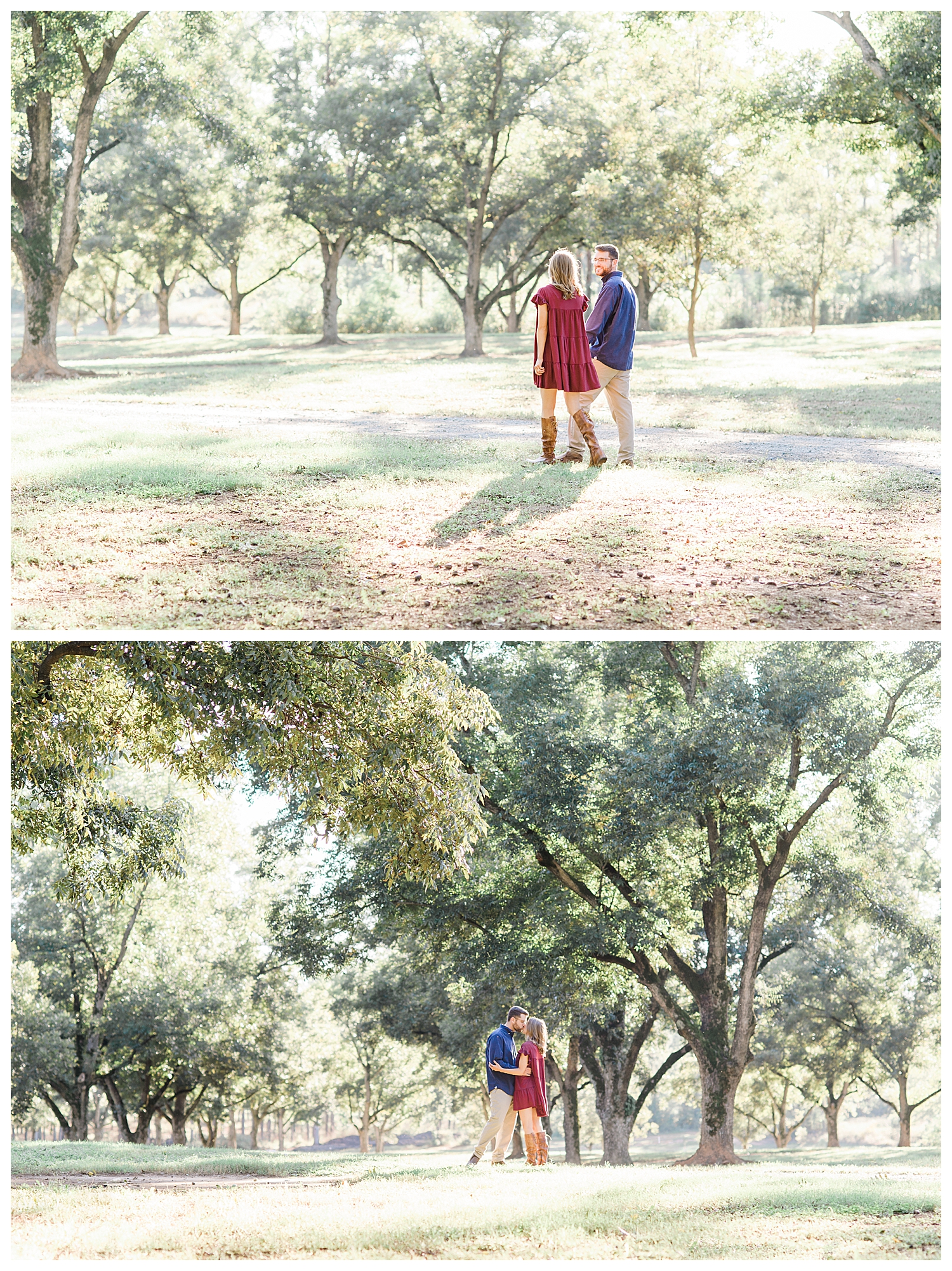 engagement pictures with dog