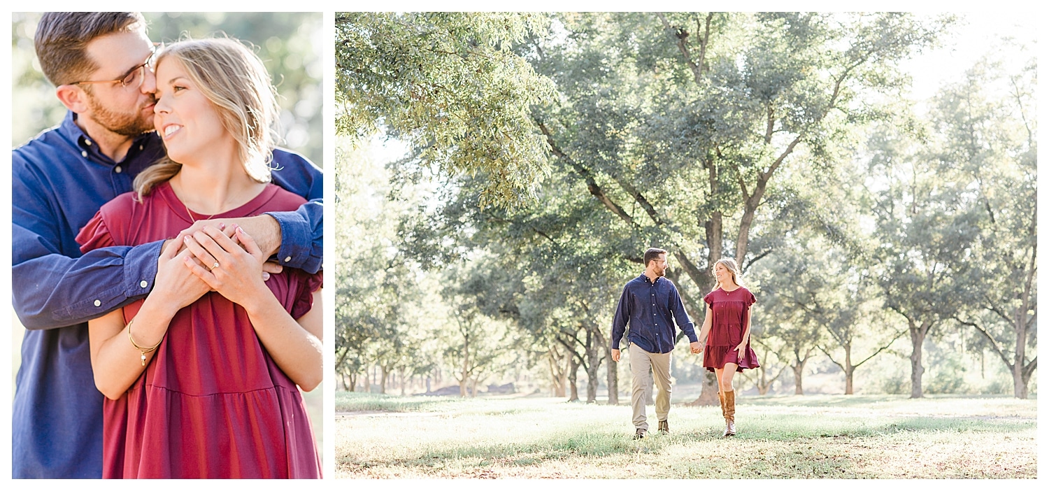 engagement pictures with dog