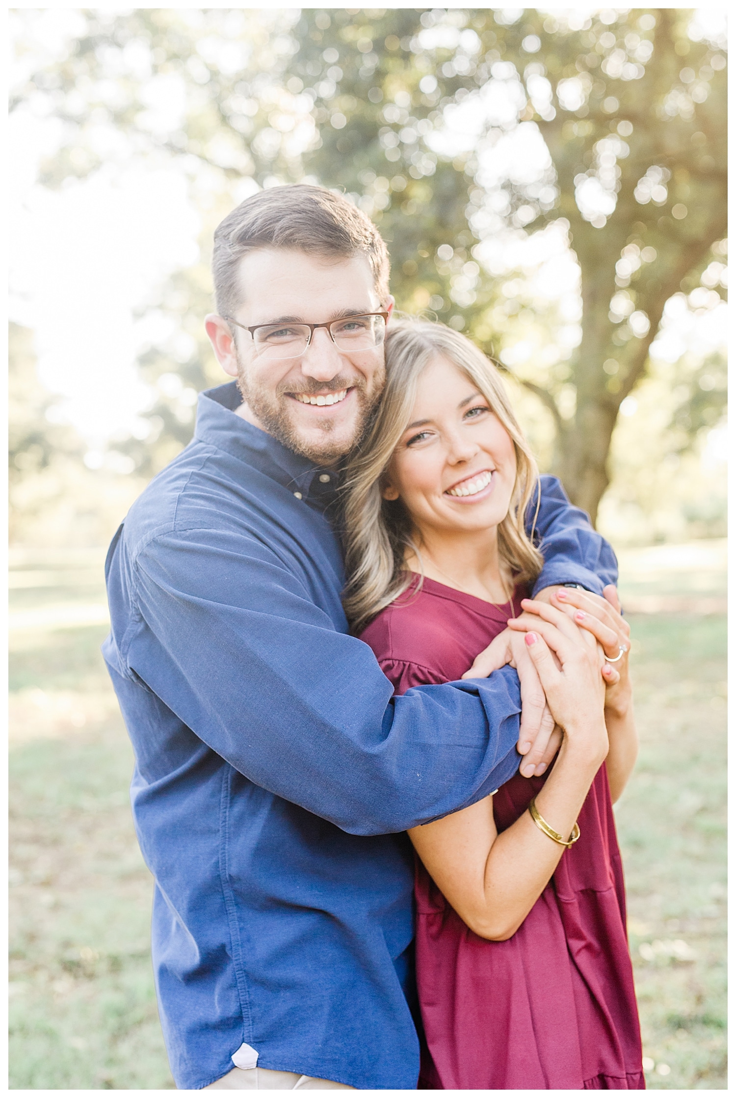engagement pictures with dog