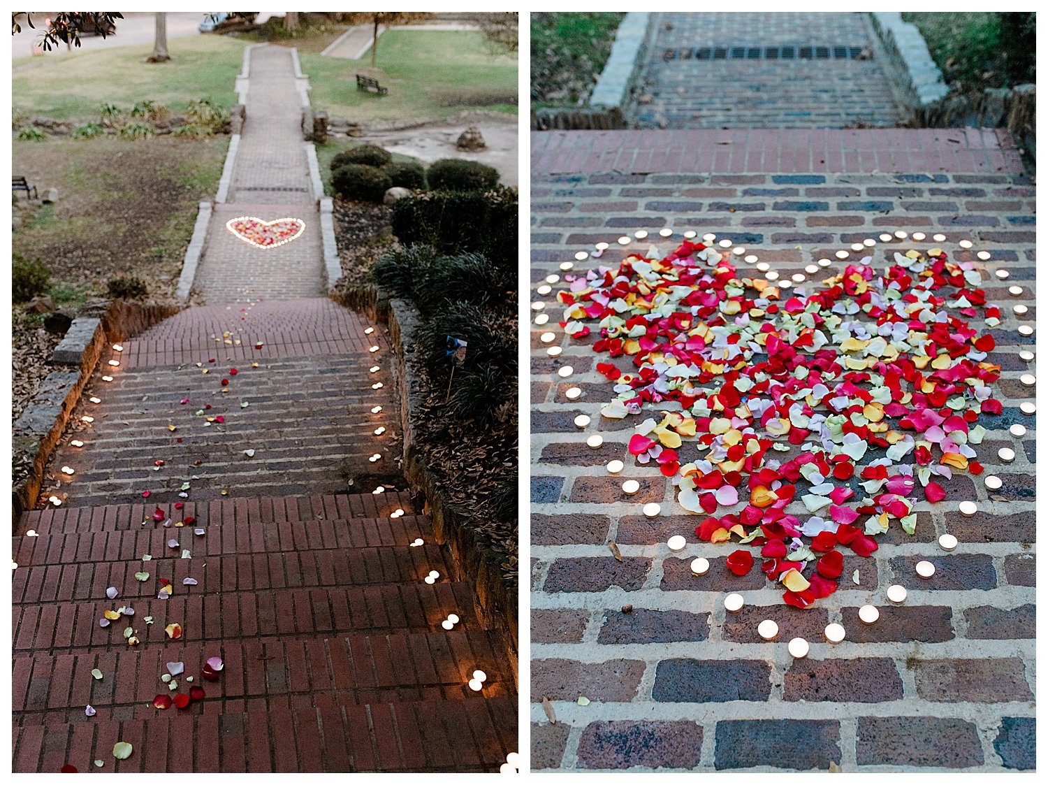 Proposal in downtown macon engagement photographer