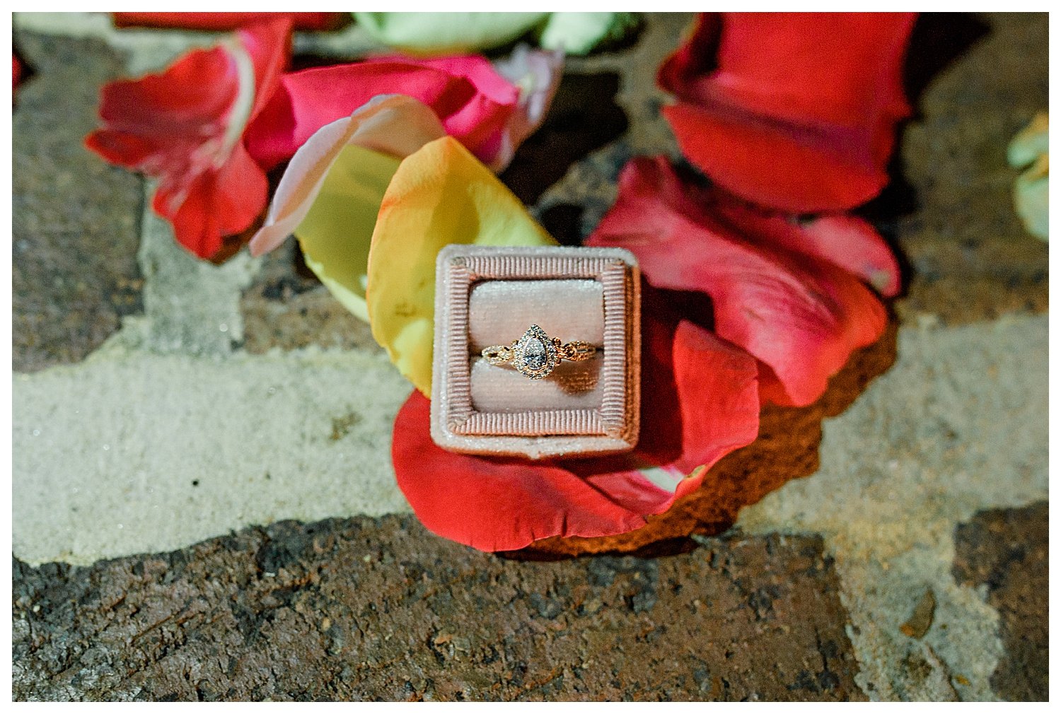 Proposal in downtown macon engagement photographer