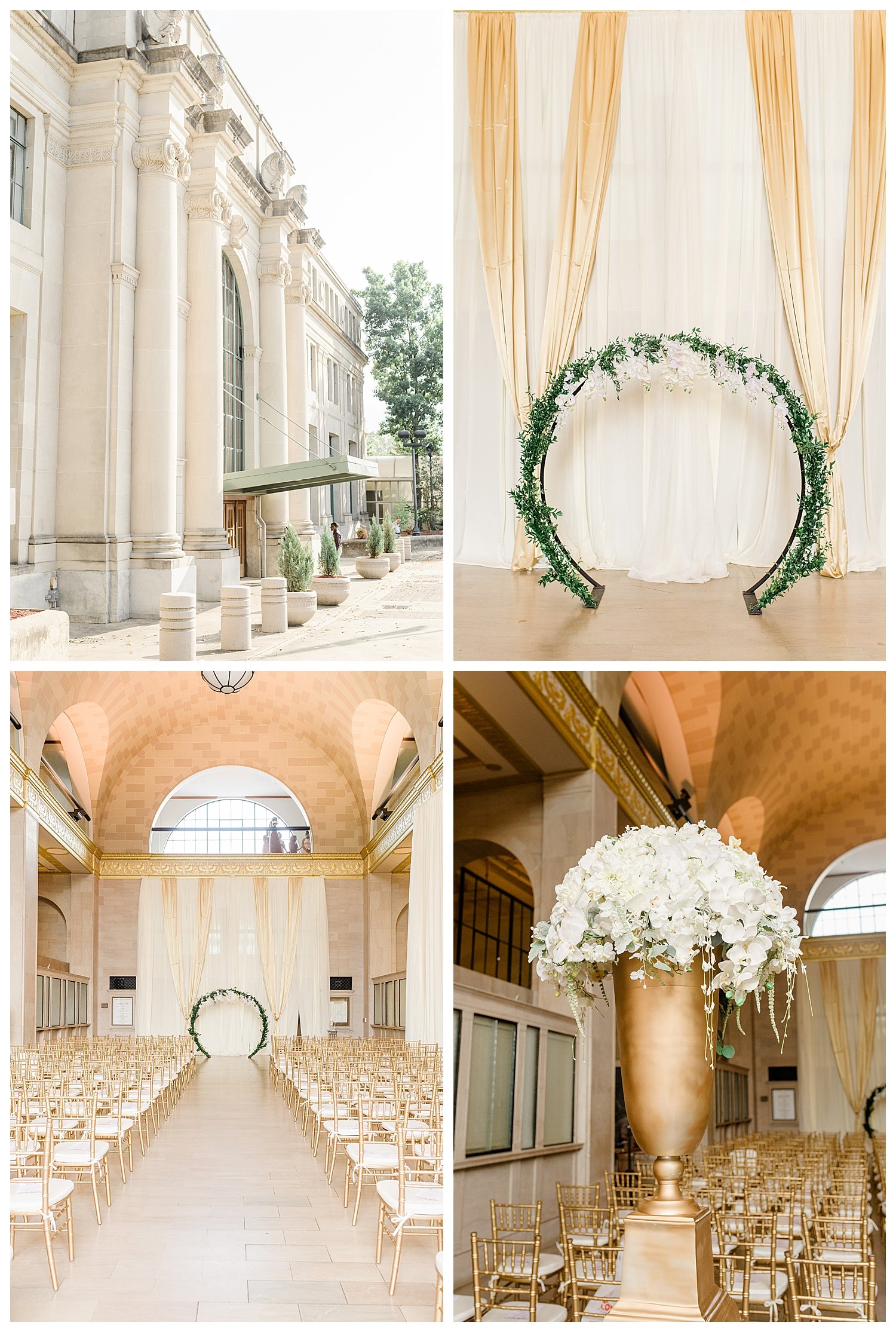 wedding at the macon terminal station