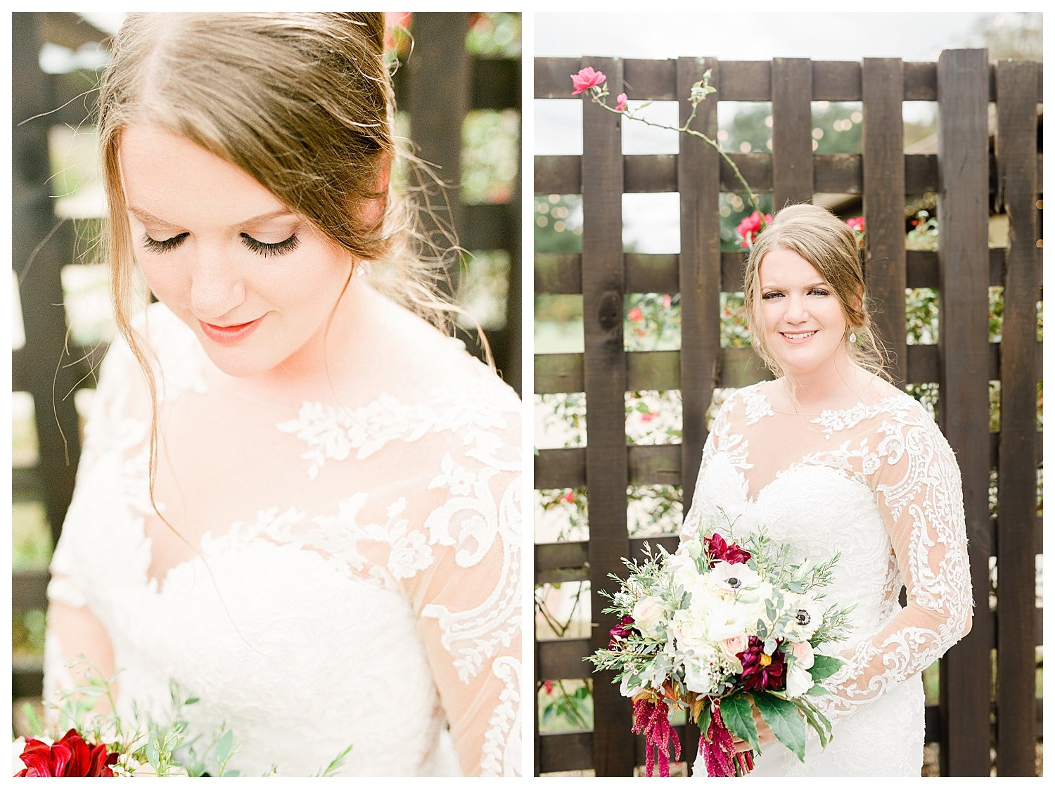 Tryphena's garden wedding