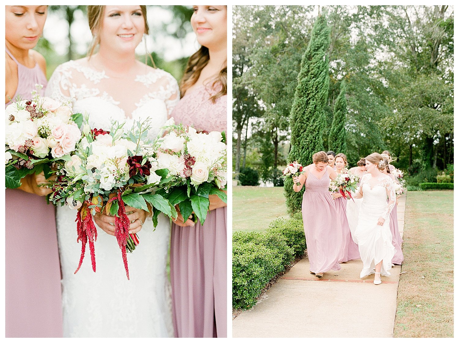 Tryphena's garden wedding