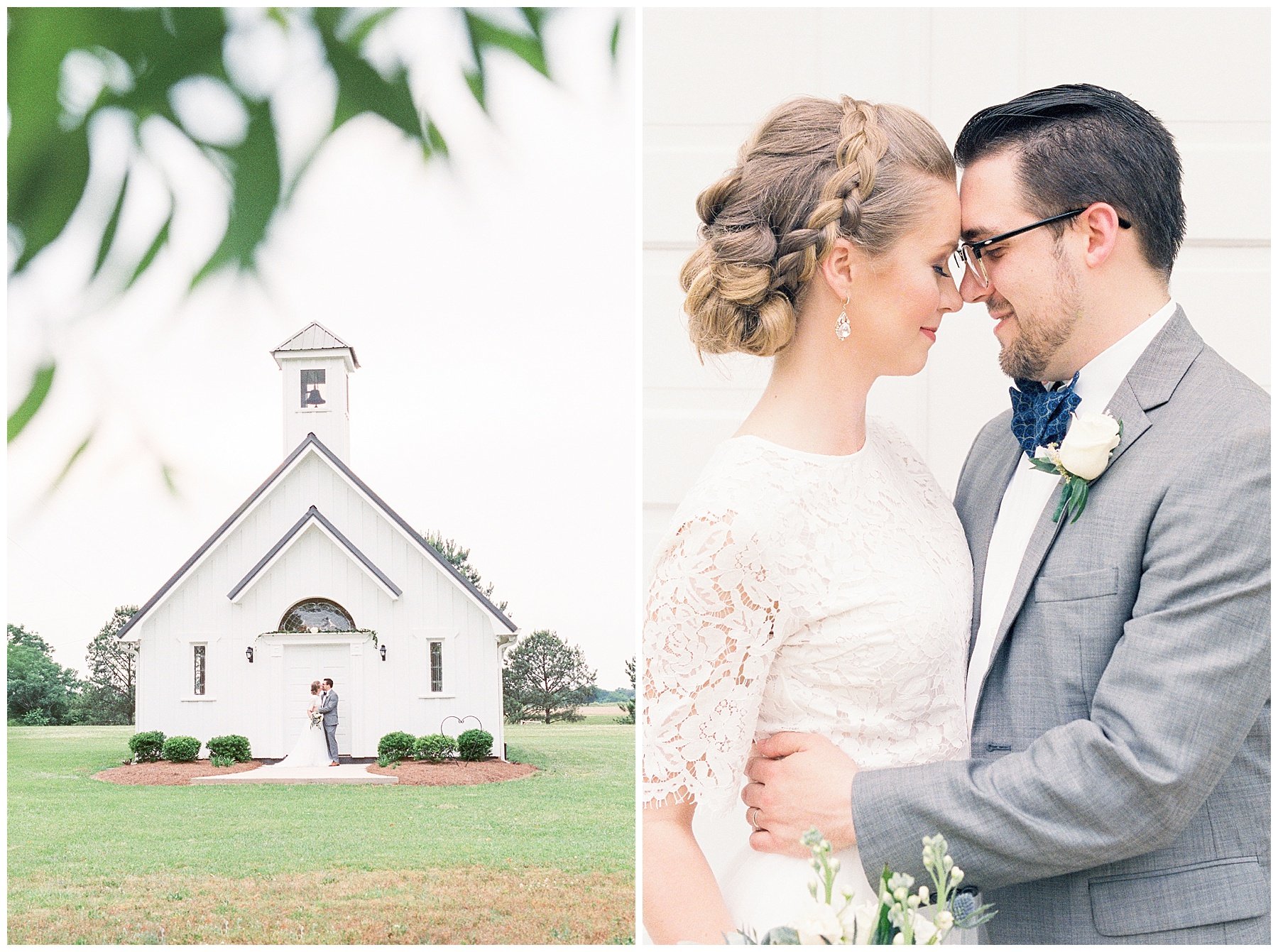 White Barn Wedding Photos by C. Hope Photography