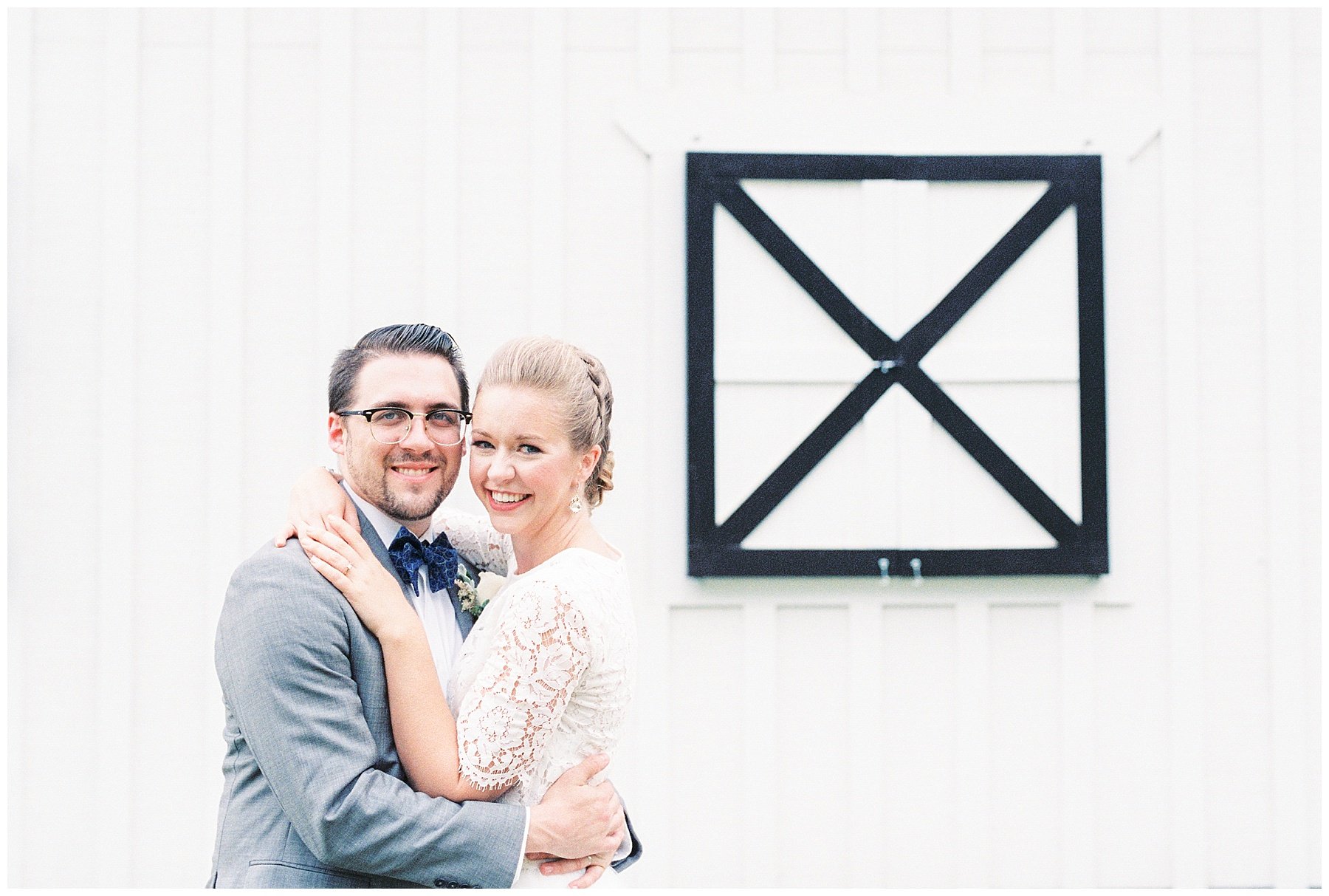 White Barn Wedding Photos by C. Hope Photography