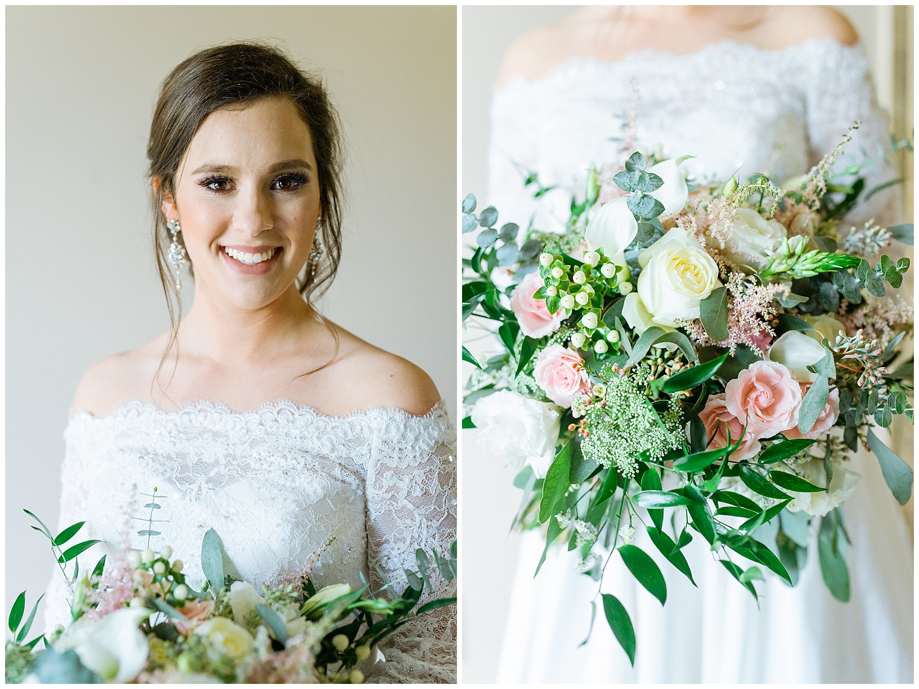 Romantic rustic wedding at The Wedding Barn at L'Horne