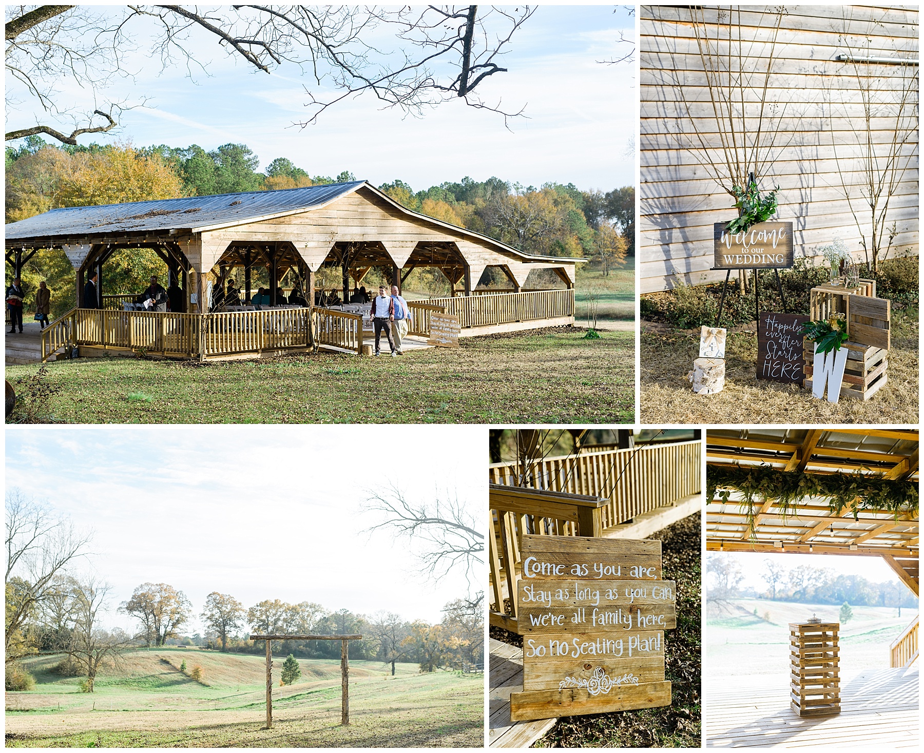 Romantic rustic wedding at The Wedding Barn at L'Horne