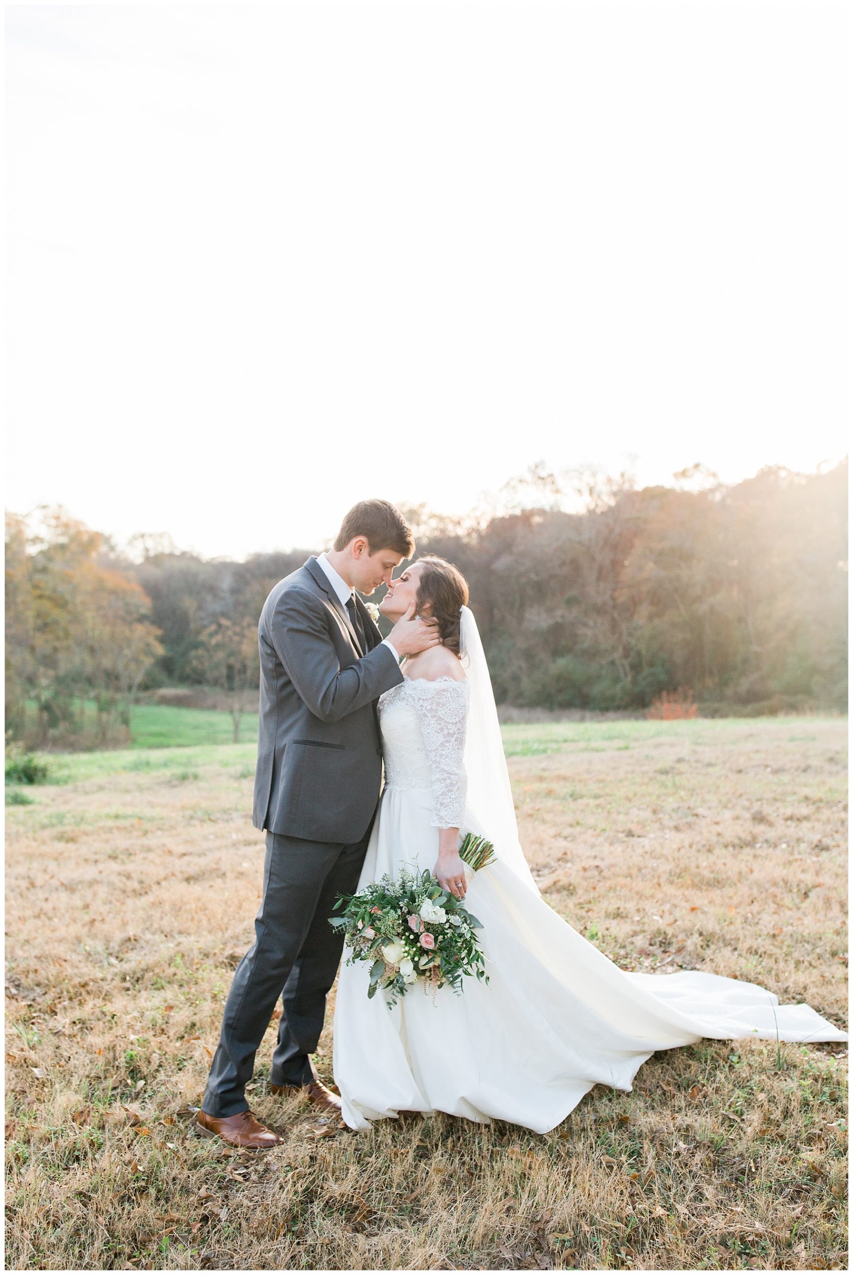 Romantic rustic wedding at The Wedding Barn at L'Horne
