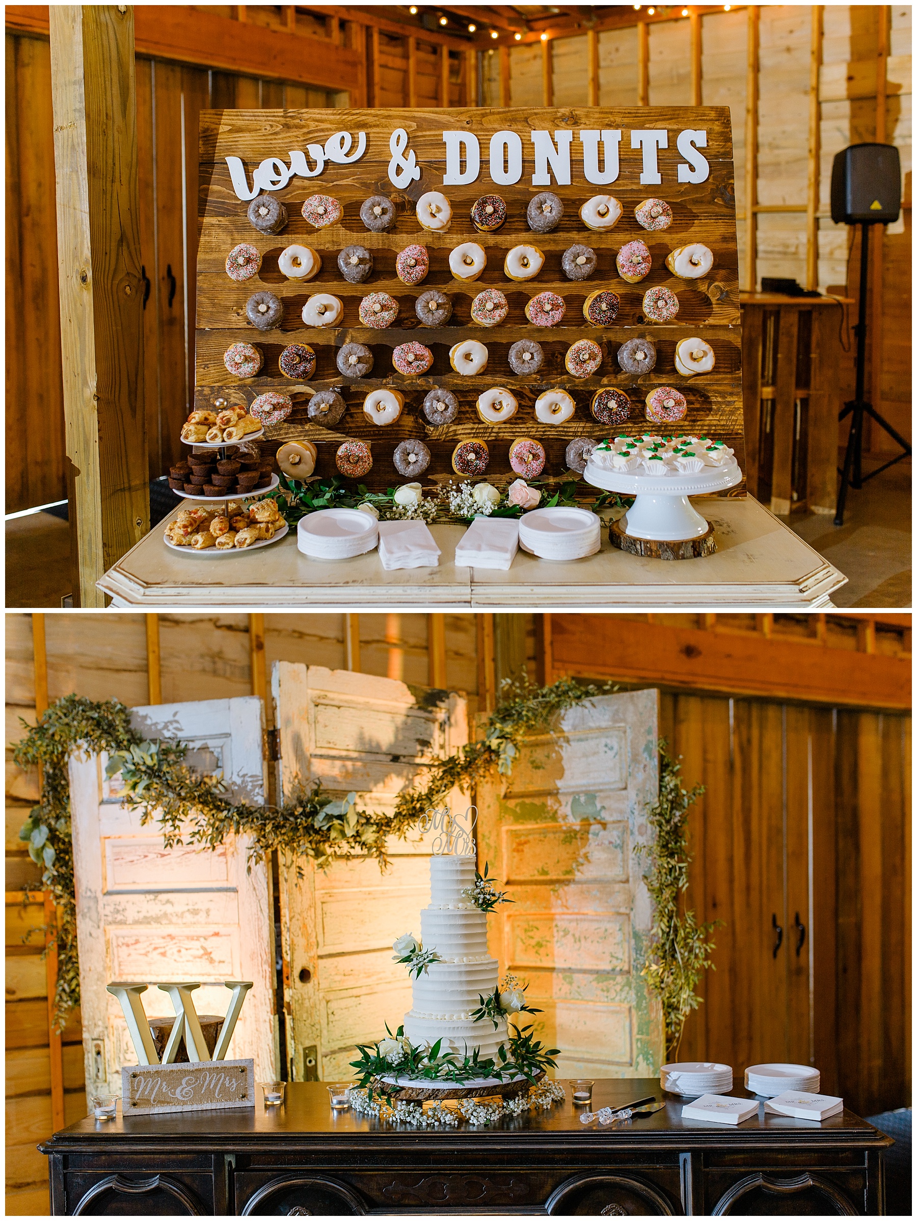 Romantic rustic wedding at The Wedding Barn at L'Horne