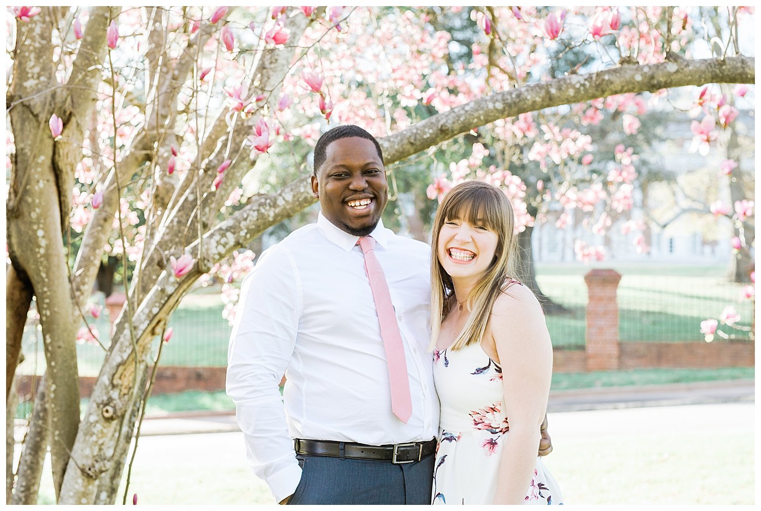 Spring Engagement Session in Macon