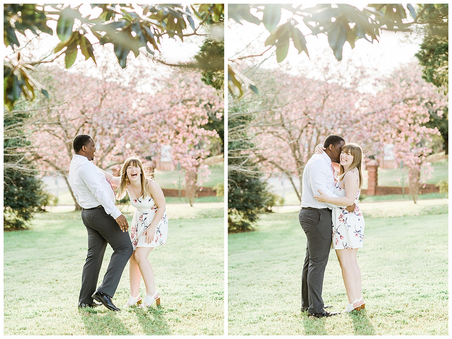 Spring Engagement Session in Macon