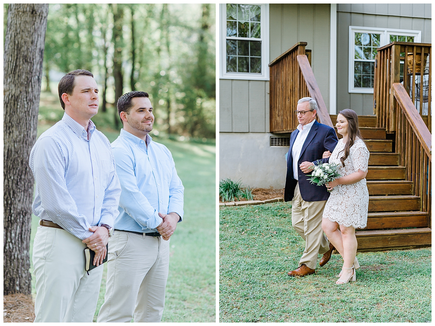 Backyard Wedding in Macon, GA