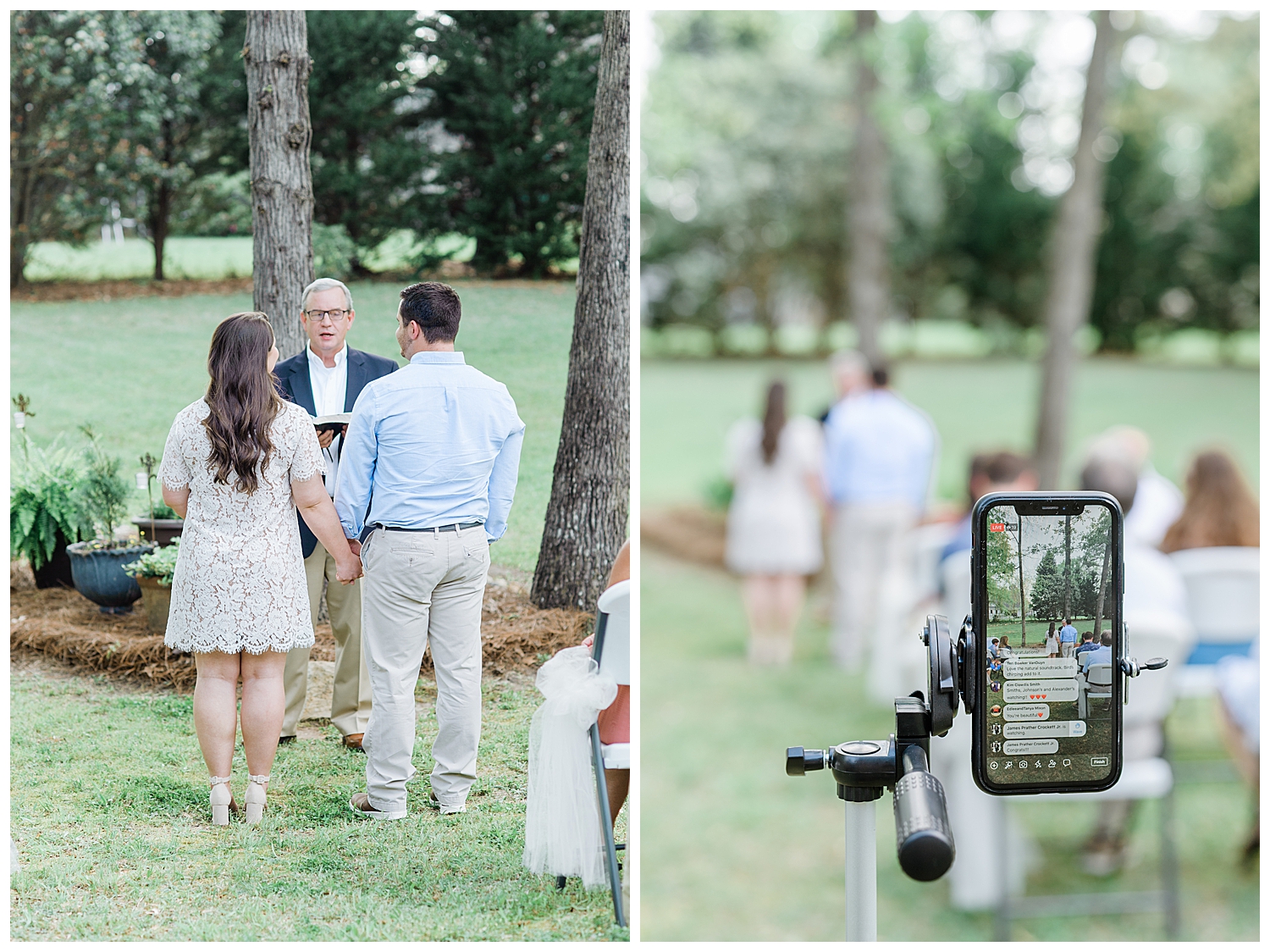 Backyard Wedding in Macon, GA