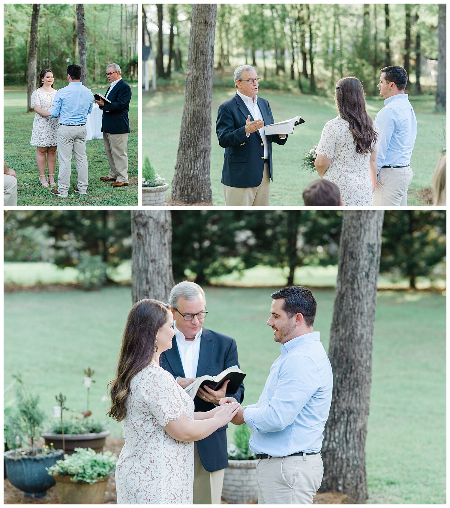 Backyard Wedding in Macon, GA