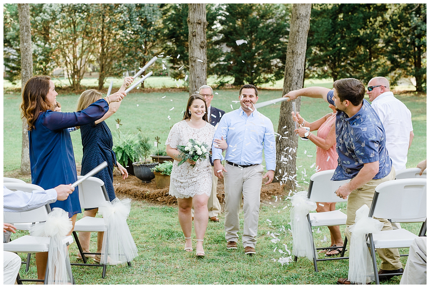 Backyard Wedding in Macon, GA