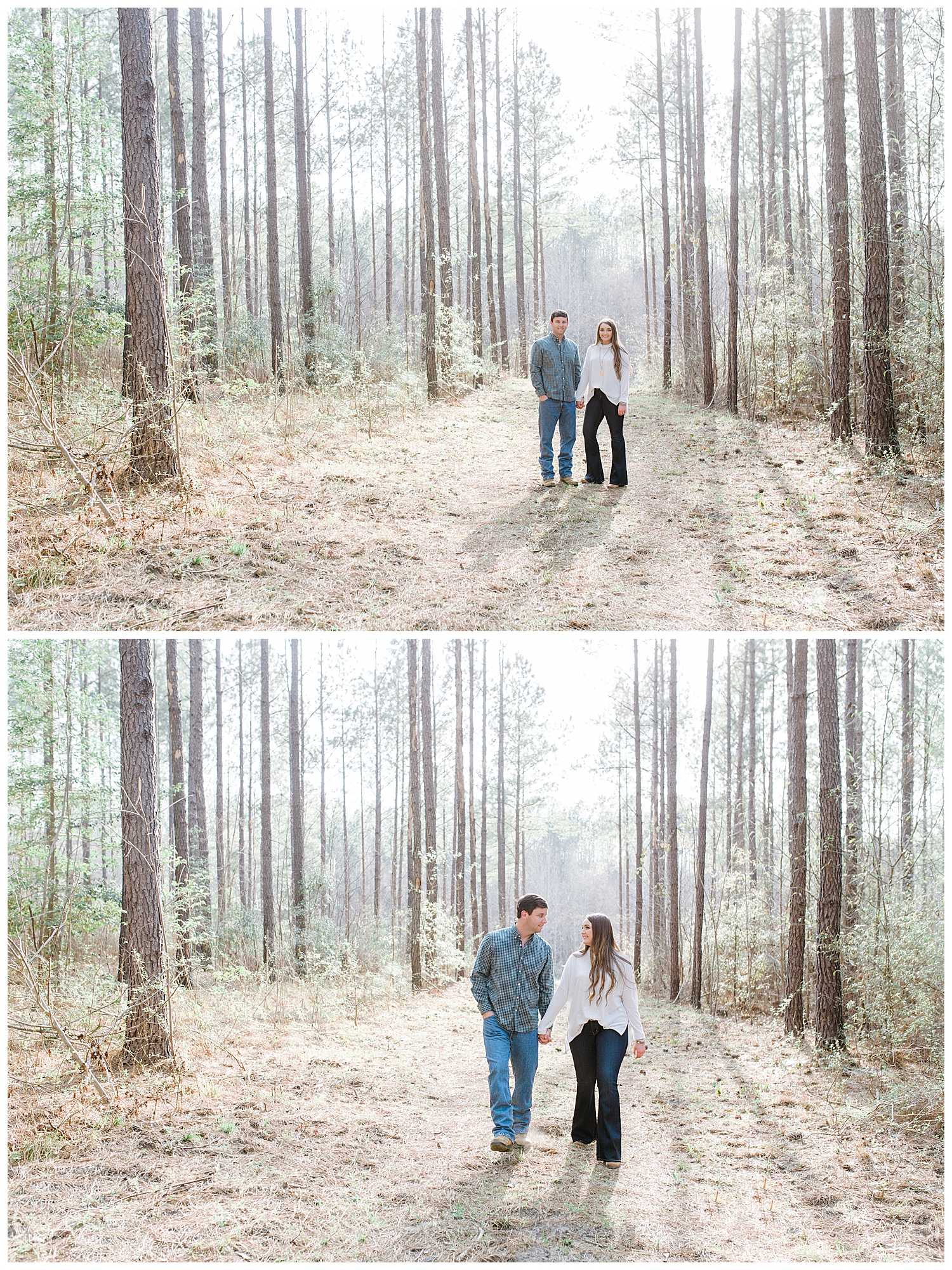 Spring Engagement Session in Macon, GA