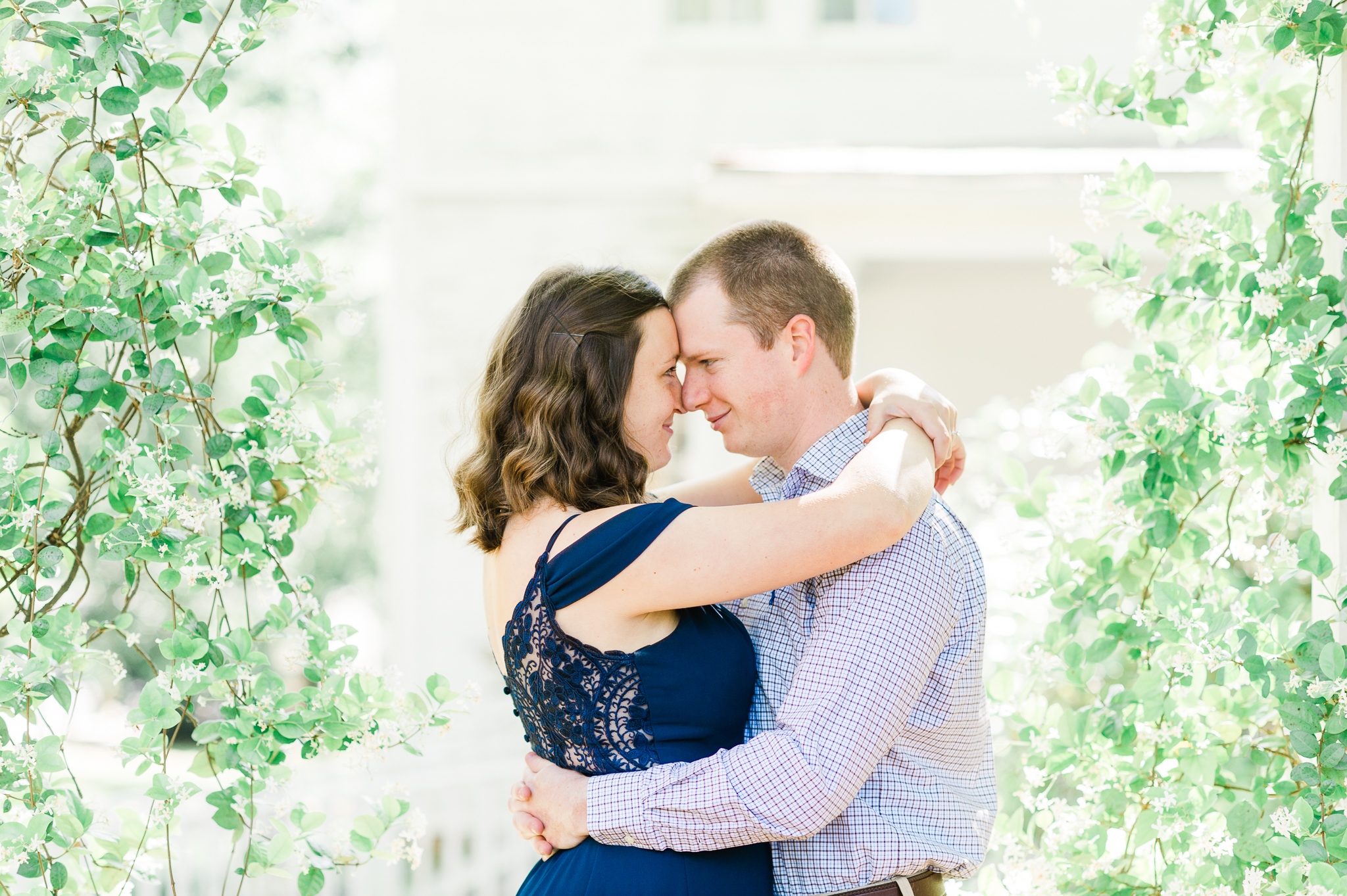 Engagement Session at GCSU in Downtown Milledgeville