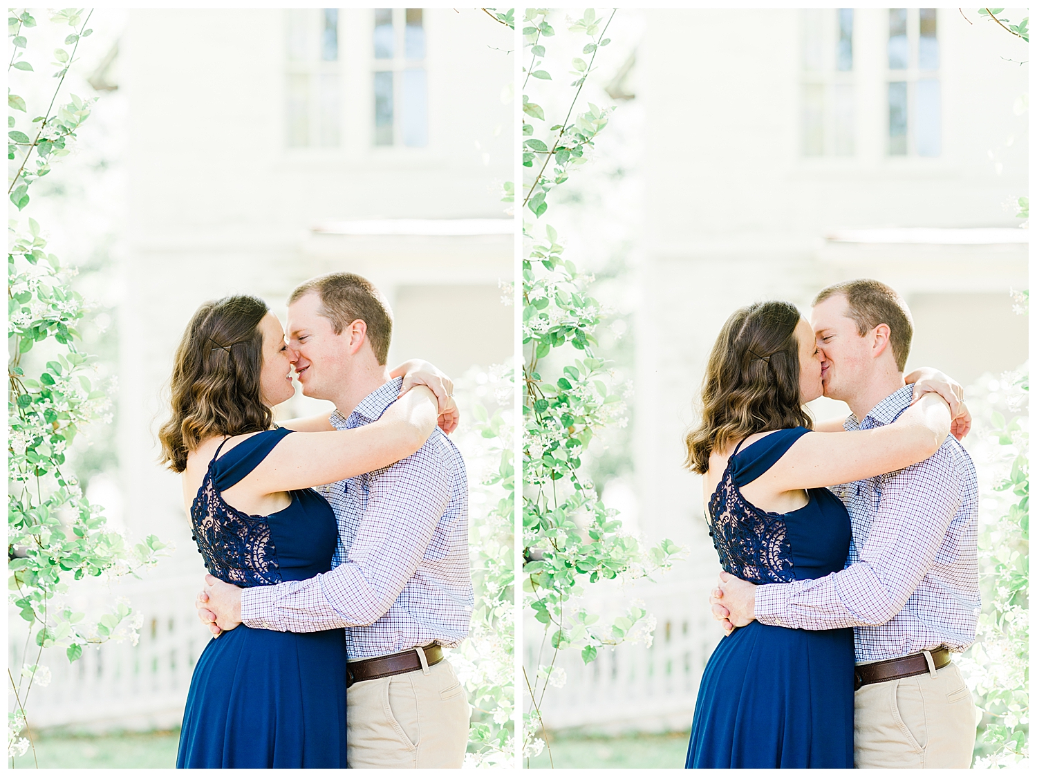 Engagement Session at GCSU in Downtown Milledgeville 