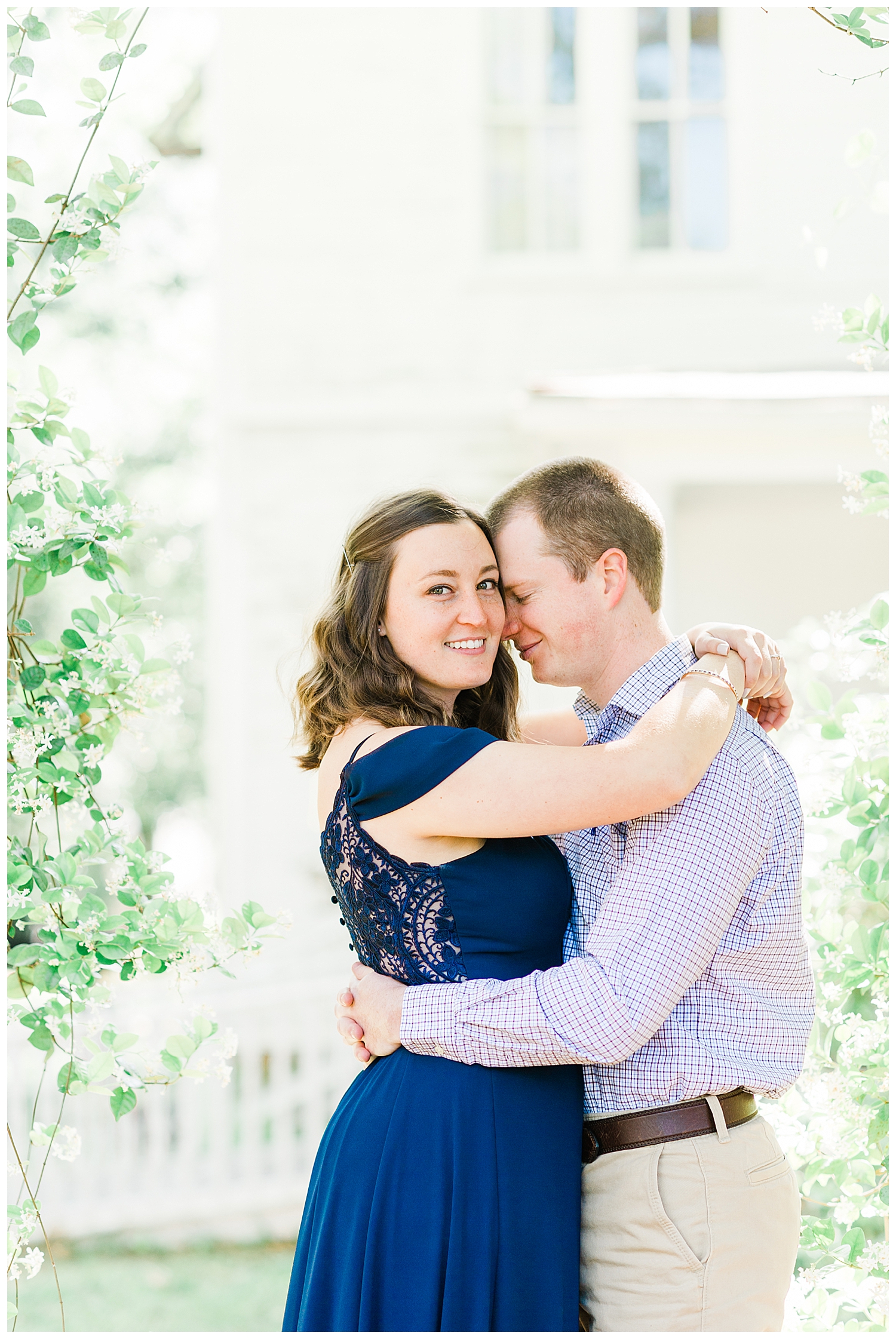 Engagement Session at GCSU in Downtown Milledgeville 