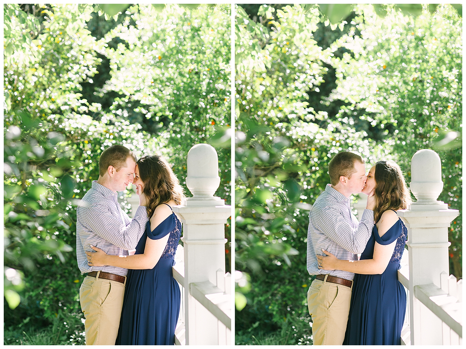 Engagement Session at GCSU in Downtown Milledgeville 