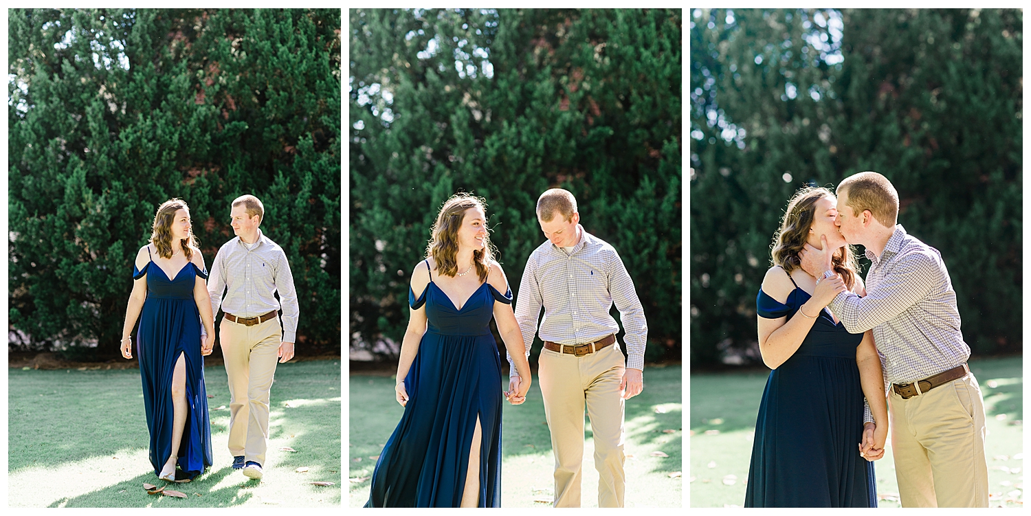 Engagement Session at GCSU in Downtown Milledgeville