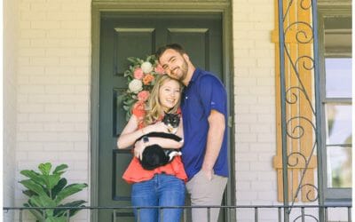 Porch Portrait Session | Macon Photographer