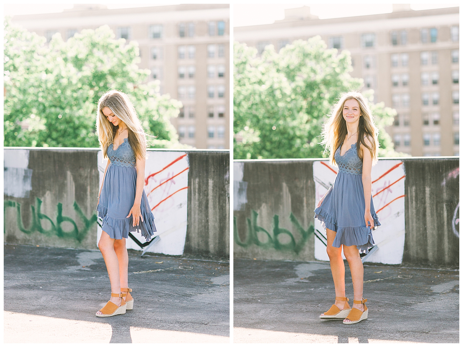 Downtown Macon Senior Session