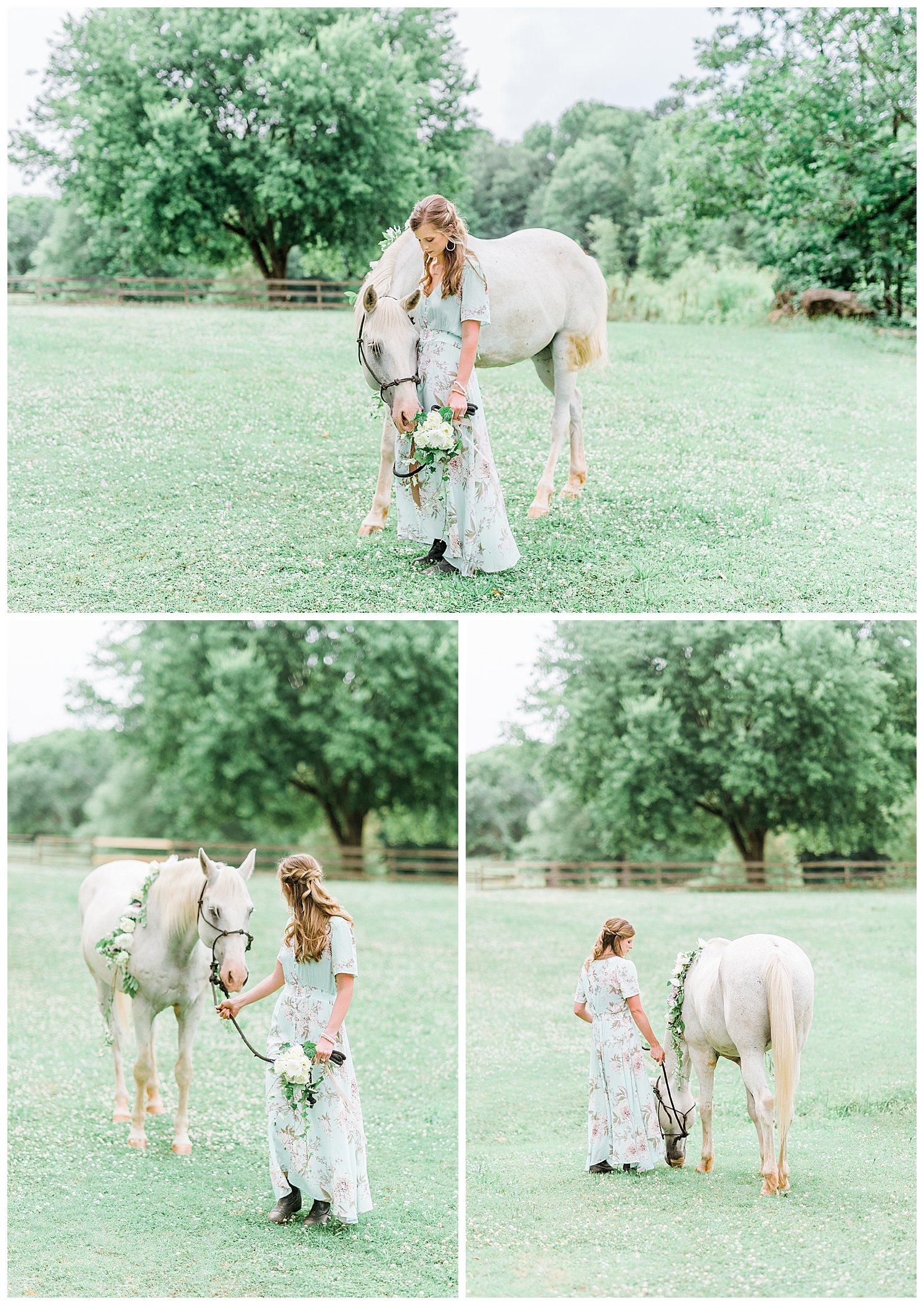 Styled Shoot with Horse in Macon, GA