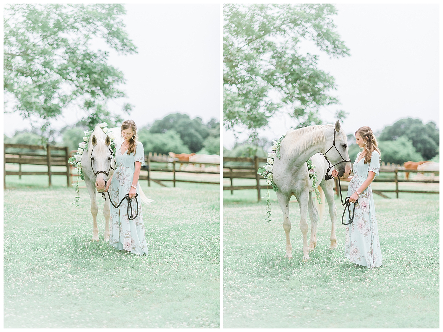 Styled Shoot with Horse in Macon, GA