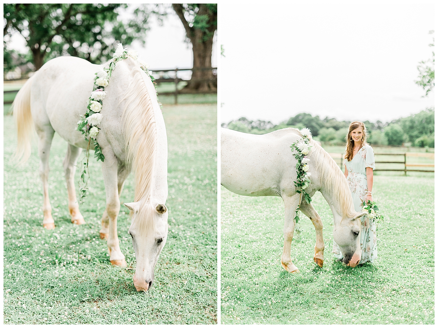 Styled Shoot with Horse in Macon, GA