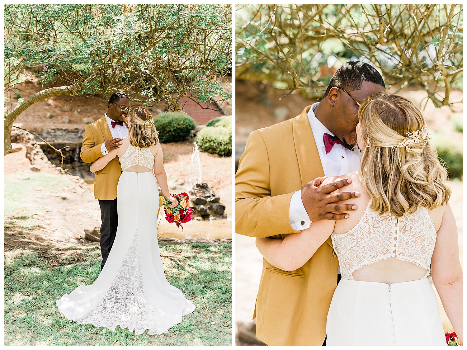 Wedding at Washington Park in Macon, GA