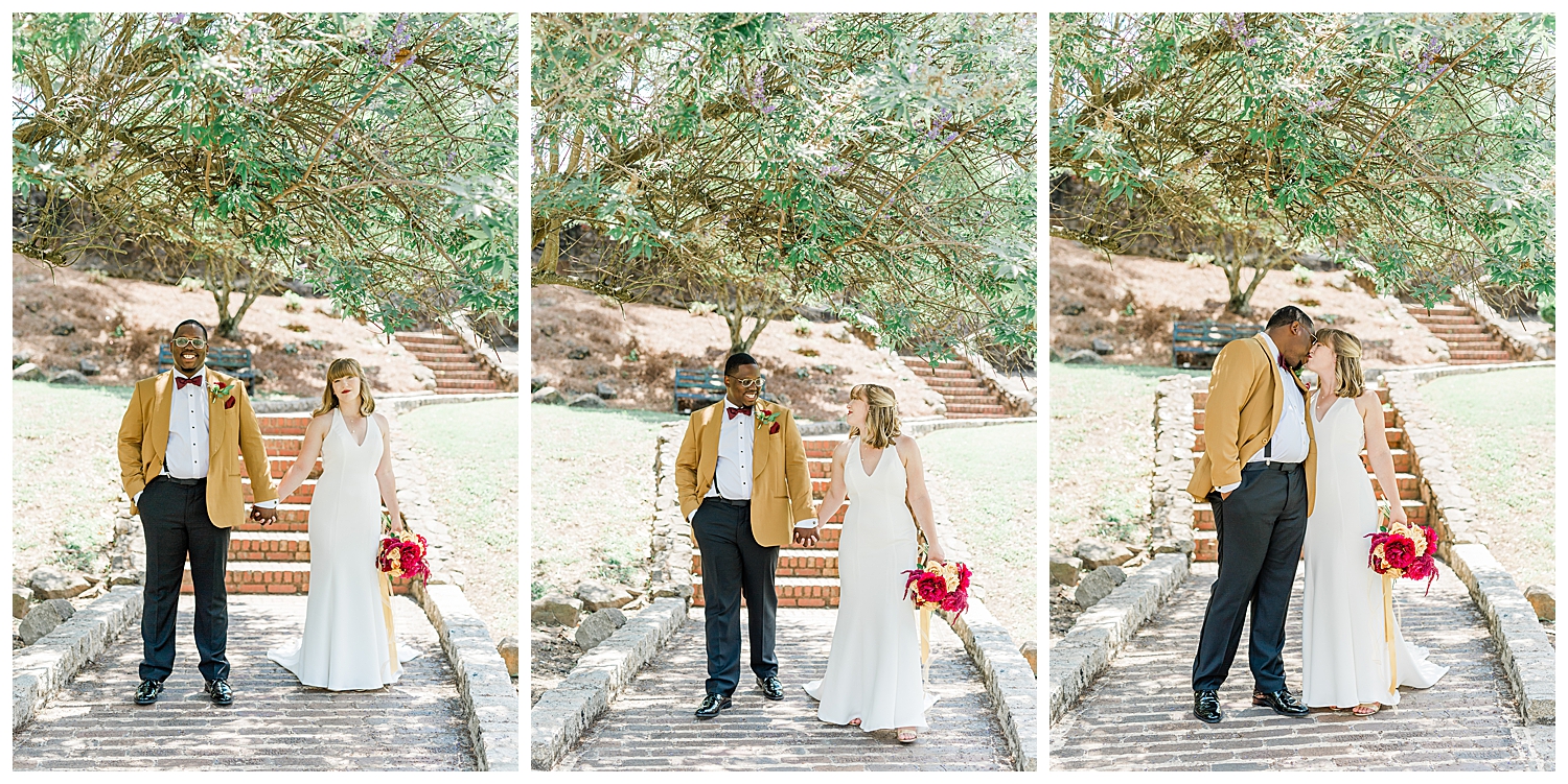 Wedding at Washington Park in Macon, GA