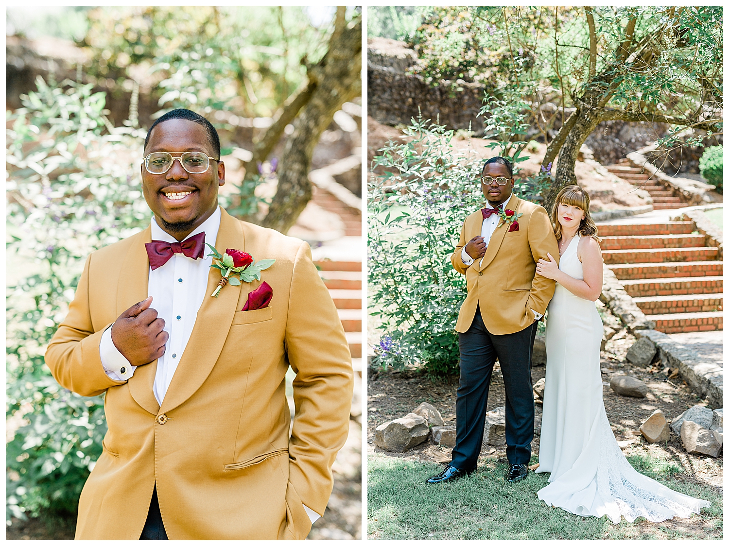 Wedding at Washington Park in Macon, GA